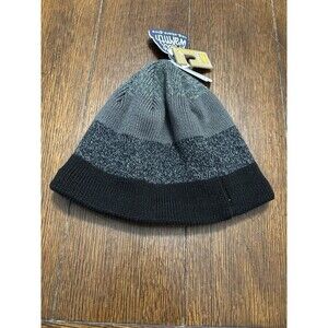 Kids Youth Turtle Fur Black Gray Wool Hat BTV. NWT